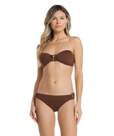Tortoise Bandeau Bikini Top