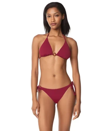 Tortoise Ring Triangle Bikini Top