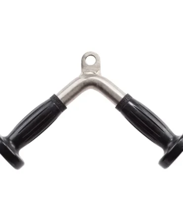 Triceps Press-Down Chrome Bar with Urethane Ergonomic Grips