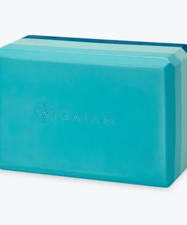 Tri-Color Yoga Block