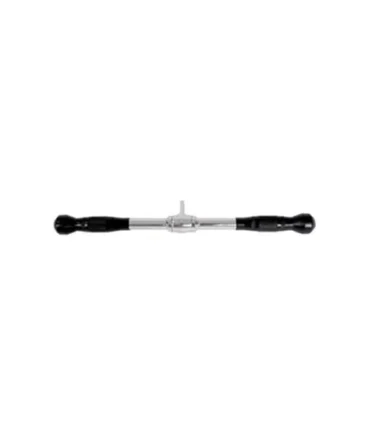 Troy Barbell GSB-20SR Straight Bar with Swivel and Rubber Grips