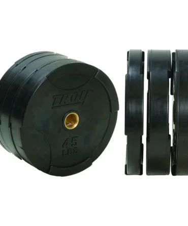 Troy Rubber Inter-locking Bumper Plates 10 - 45 lbs