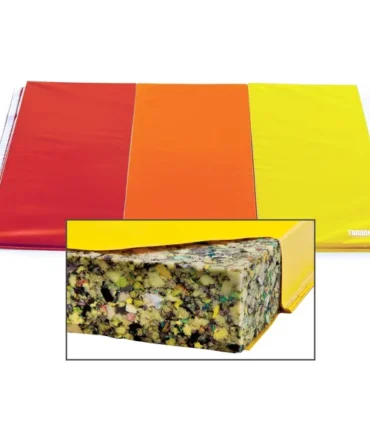 TumblePro 2" Bonded-Foam Rainbow Gymnastics Mats
