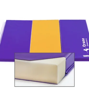 TumblePro 2" Urethane-Foam Custom Logo Tumbling Mats