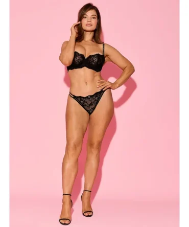 Twinkle Strap Lace Brazilian Panty