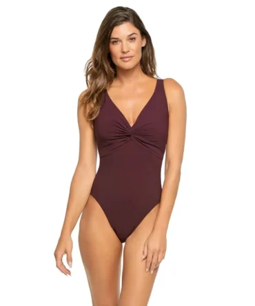 Twist One Piece Swimsuit (D Cup)
