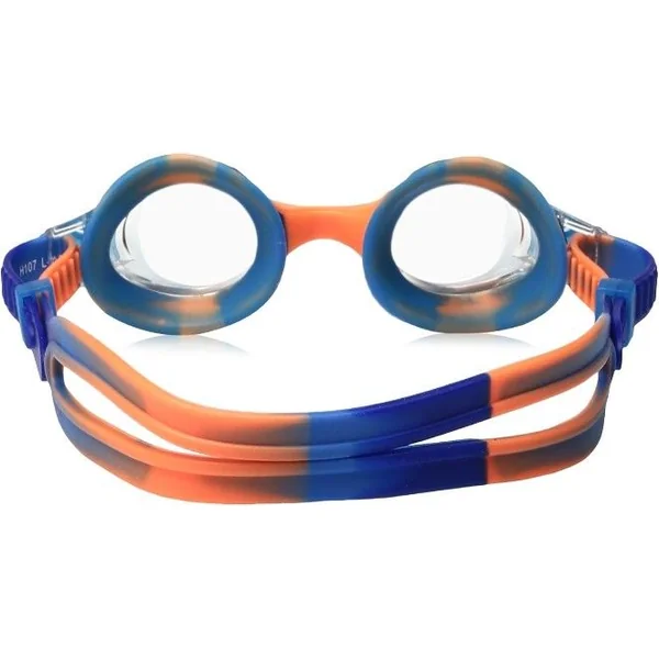 TYR Junior Swimple Tie Dye Goggles - Blue/Orange