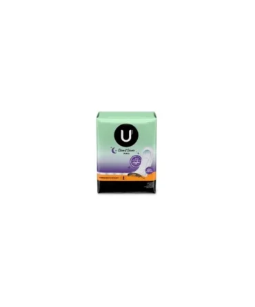U by Kotex® Maxi Pads, Premium, Overnight, 30/Pk