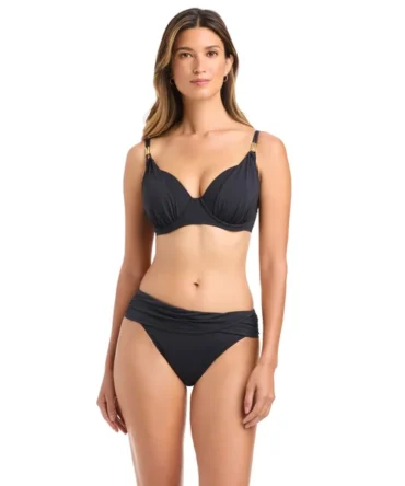 Underwire Bralette Bikini Top (D+ Cup)