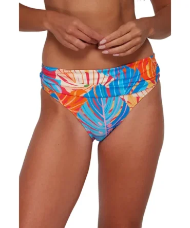 Unforgettable Banded Hipster Bikini Bottom