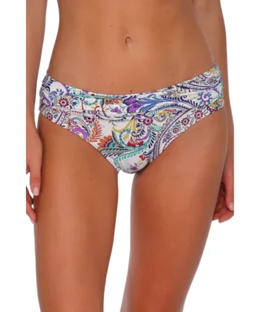 Unforgettable Banded Hipster Bikini Bottom