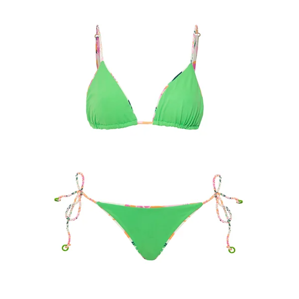 Upbraid Reversible Triangle Bikini Top