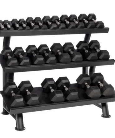 Urethane DURA-BELL Dumbbells | 13 PAIR Horizontal Pack