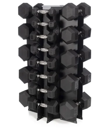 Urethane DURA-BELL Dumbbells | 13 Pair Vertical Pack