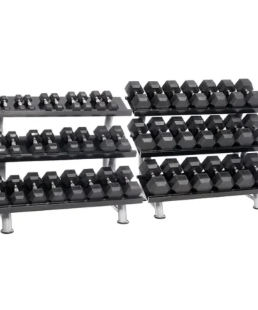 Urethane DURA-BELL Dumbbells | 23 PAIR Horizontal Pack