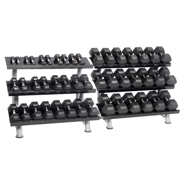 Urethane DURA-BELL Dumbbells | 23 PAIR Horizontal Pack