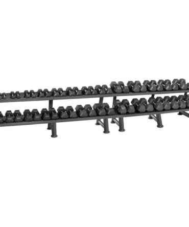 Urethane DURA-BELL Dumbbells | 26 PAIR Horizontal Pack