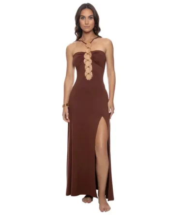 Velvet Shores Maxi Dress