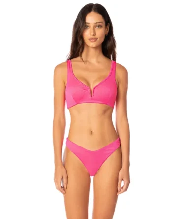 Victoria Reversible V-Wire Bralette Bikini Top