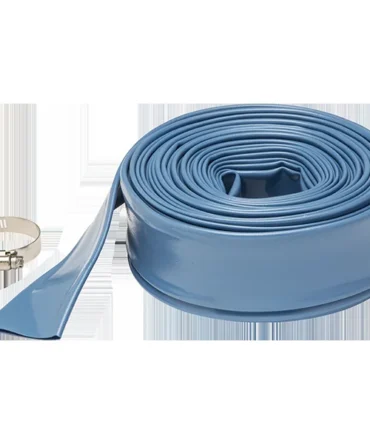 Vinyl Swimming Pool Discharge Hose – 1.5 inch x 25 ft
