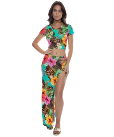 Visions of Paradise Crop Top