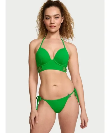 VS Archives Swim Bombshell Push-Up Longline Bikini Top