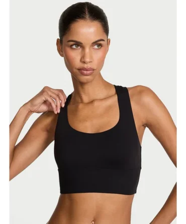 VSX Elevate™ Tuxedo Shine Longline Sports Bra