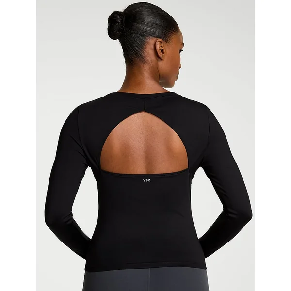 VSX Essential Long-Sleeve Cut-Out Top