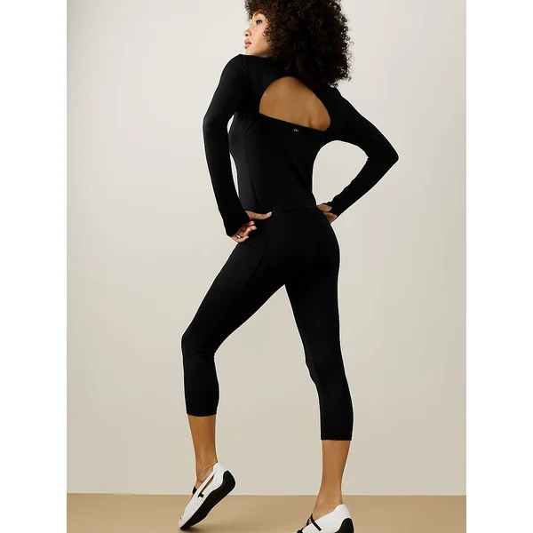 VSX Essential Long-Sleeve Cut-Out Top