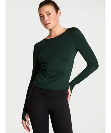 VSX Essential Long-Sleeve Cut-Out Top