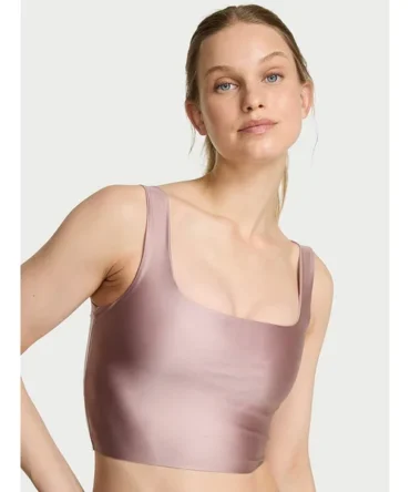 VSX GlossyTech™ Square-Neck Bra Top