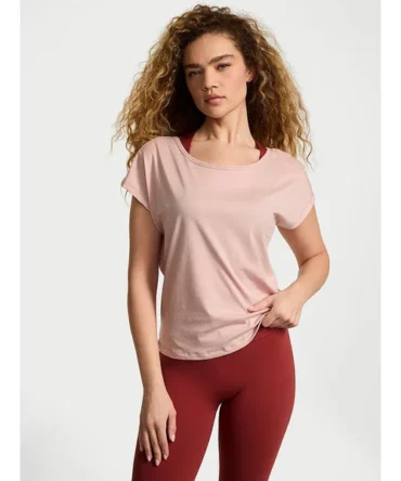 VSX Pima Cotton Jersey Open-Back Tee