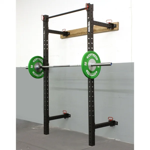Wall-Mount Folding Builder Rack