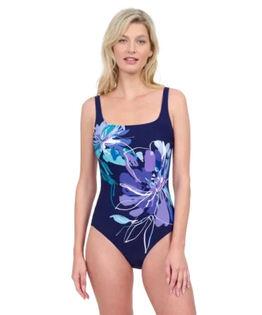 Water Lily One Piece Swimsuit