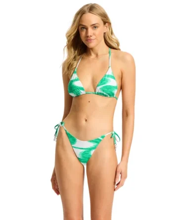 Wavelength Triangle Bikini Top