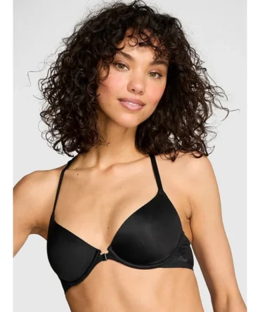 Wear Everywhere Front-Close Lightly Lined Full Coverage T-Shirt Bra
