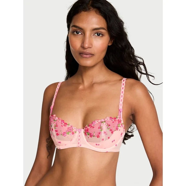 Wicked Twinkle Lace Unlined Balconette Bra