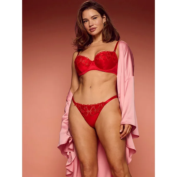 Wicked Twinkle Lace Unlined Balconette Bra