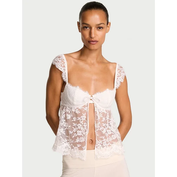 Wicked Unlined Lace Flyaway Bra Top