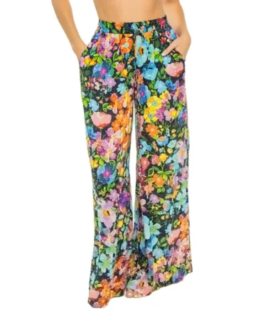 Wild Bloom Cover-Up Pants