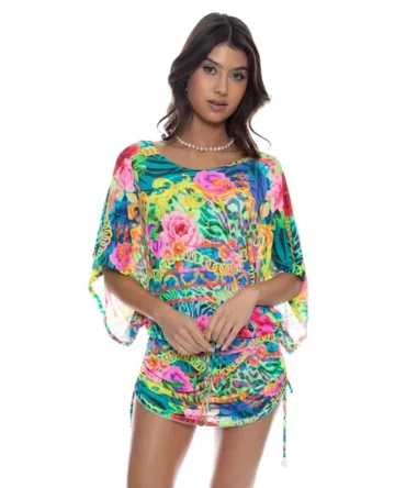 Wild Blooms Mini Dress
