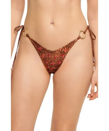 Wild Rose Brazilian Bikini Bottom