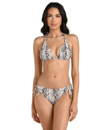 Wild Whispers Triangle Bikini Top
