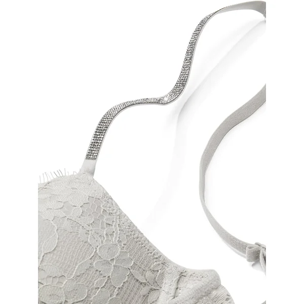 Wildflower Embroidery Lightly Lined Demi Bra