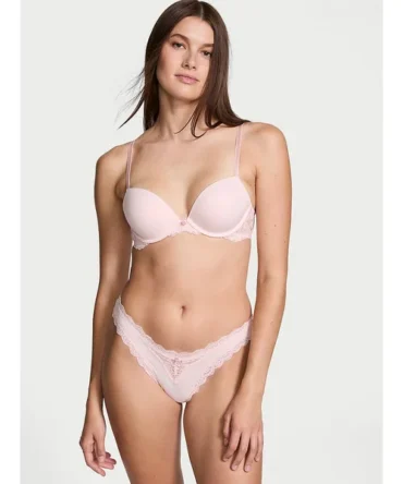 Wildflower Embroidery Push-Up Bra