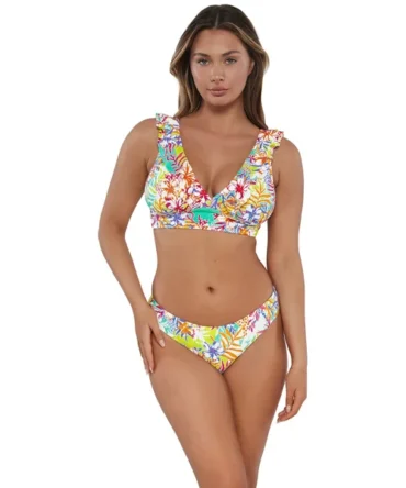 Willa Wireless Bralette Bikini Top (E-H Cup)