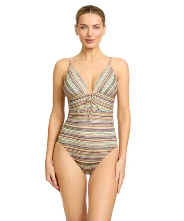 Willow Keyhole One Piece Swimsuit