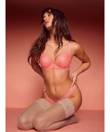 Wisteria Embroidery Push-Up Bra