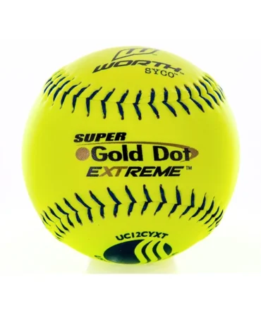 Worth USSSA Gold Dot Slow Pitch Softballs