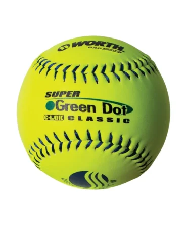 Worth USSSA Green Dot Slow Pitch Softballs